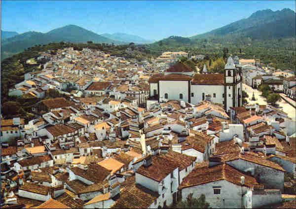 N� 480 - CASTELO DE VIDE. Vista geral da antiga vila - Ed. �ncora, Lisboa - SD - Dim. 14,8x9,3 cm - Col. A. Monge da Silva