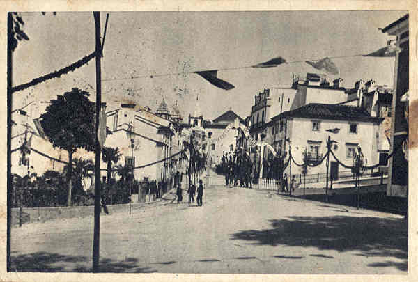 SN - CASTELO DE VIDE. Rua Bartolomeu �lvares da Santa - Edi��o Neogravura. Lda, Lisboa - Clich� de Costa Pinto - SD - Circulado em 1947 - Dim. 15x10 cm - Col. A. Monge da Silva