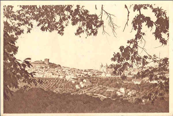 SN - CASTELO DE VIDE. Vista tirada da serra - Edi��o Neogravura. Lda, Lisboa - Clich� de Costa Pinto - SD - Circulado em 1947 - Dim. 15x10 cm - Col. A. Monge da Silva