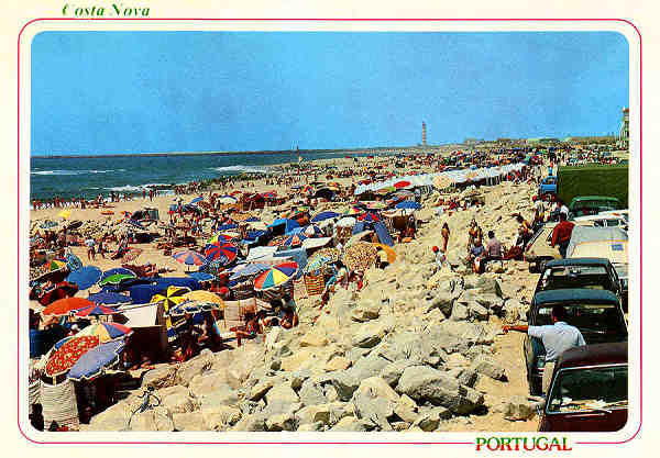 N.� 1027 - COSTA NOVA - Ed. �ncora - S/D - Dimens�es: 15x10,5 cm. - Col. M�rio F. Silva