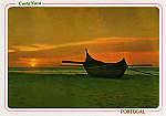 N.� 47 - Costa Nova - Portugal P�r do Sol - Ed. �ncora - S/D - Dim. 15x10,5 cm - Col. M�rio Silva.