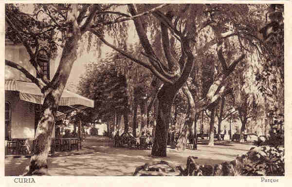 SN - CURIA - Parque - Ed. Casa de Bordados e Crochets das Ilhas Eduardo F. Neves - Dim. 14,5x9,3cm - Col. A. Sim�es (186-1).