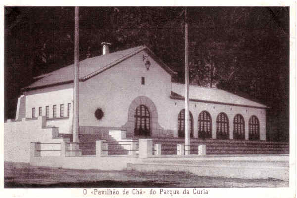 SN - O Pavilh�o de Ch� do Parque da Curia - Editor n�o referenciado - 1946 - Col. A. Sim�es - (176).