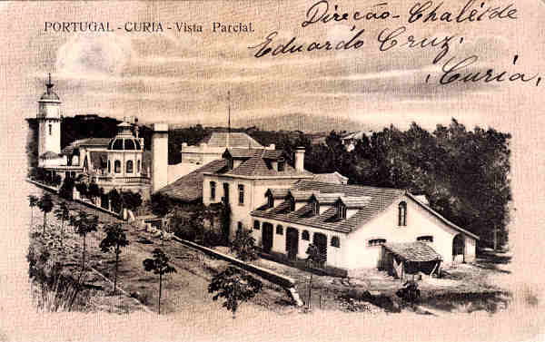 SN - PORTUGAL - CURIA - Vista parcial - Editor n�o indicado - Dim. 13,8x8,7 cm - Col. A. Sim�es (056-2).