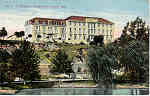 N� 07 - Curia - Grande Hotel visto do Lago - Ed Bazar Soares, Porto - Dim.13,8x8,7cm - Circ. 9-1922 - Col. A. Sim�es (151-2).