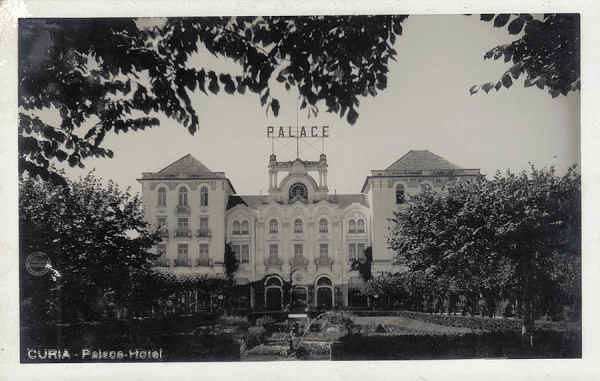SN - Curia - Palace Hotel - Editor n�o redferido - (Fotografia Gevaert) - Dim. 13,8x8,8 cm - col. A Sim�es (388).