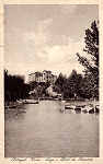 SN - Portugal. Curia. Lago e Hotel da Boavista - Ed. Bazar Soares, Porto - Dim13,8x8,8cm - Col. A. Sim�es (070)