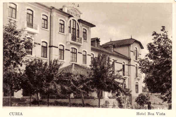 SN - CURIA - Hotel Boa Vista - Neogravura, Limitada, Lisboa - Dim. 14,3x9,8 cm - Col. A. Sim�es (075)