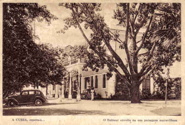 SN - A CURIA, espera-o... O Balnear na sua paisagem maravilhosa - Dim. 14,3x9,7 cm - Circ10-1951 - Col. A. Sim�es (188).