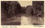 N� 11 - Portugal-Curia Parque. O Lago - Ed Grande Hotel da Curia - SD - Dim13,9x9,0 cm - Circ 7/1937 - Col. A. 