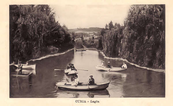 SN - CURIA - Lagoa - (caderneta) - Ed. Alberto Malva, Lisboa - SD - Dim 14,4x90 cm - Col. A. Sim�es (209).