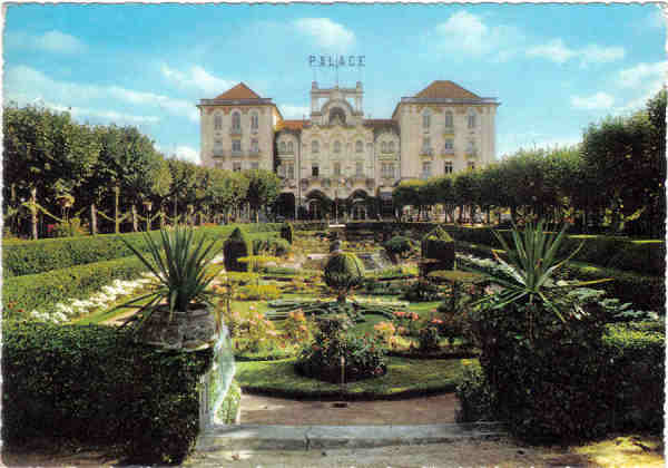 N� 395-P. - CURIA - Palace Hotel - Ed. Portugal Tur�stico - 14,8x10,3 cm. - Circ. 6/1977 - Col. A. Sim�es 1098.