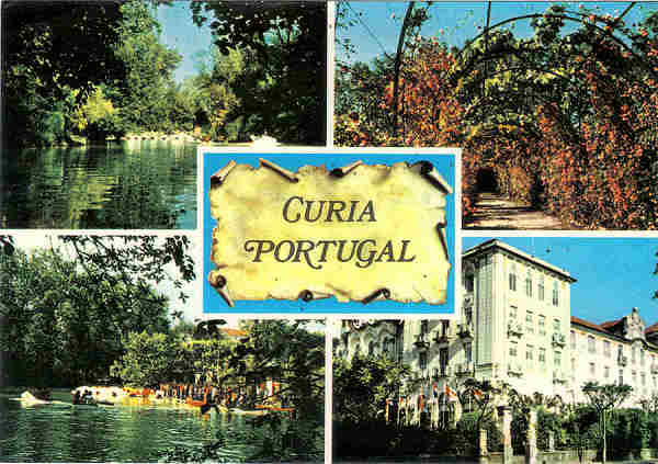 N� 558 - CURIA - Aspectos Locais - Ed. Supercor, Lisboa - 15,0x10,5 cm. - Circ 7/1979 - Col. A. Sim�es 1086.