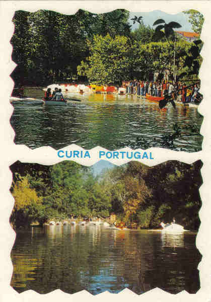 N� 2240 - CURIA - Zona Termal e Paisagistica - Ed. �ncora, Lisboa - 10,3x14,8 cm. - Col. A. Sim�es 1057.