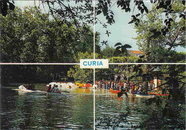 N� 2243 - CURIA - Recantos da Curia - Ed. �ncora, Lisboa - 14,8X10,3 cm. - Col. A. Sim�es 1059.