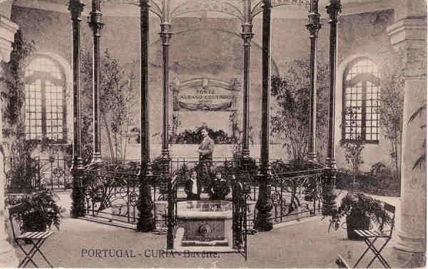 SN - PORTUGAL - CURIA - Buvette. - S. Edit. - Dim. 13,8x8,7 cm - Col. A. Sim�es (016).