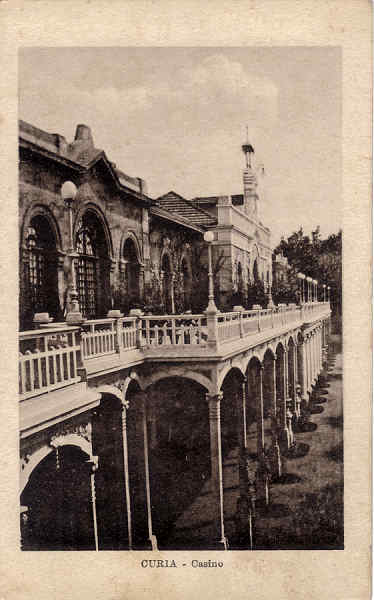 SN - CURIA - Casino - S. Edit. - Dim. 14,4x8,9 cm - Col. A Sim�es ( 347)(retirado de caderneta).