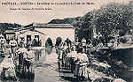 SN - Portugal. Espinho. Lavadeiras no rio pr�ximo da Fonte do Mocho - Editor Joaquim de Sequeira Lopes, 1915 - Dim. 14x9 cm - Col.Miguel Chaby