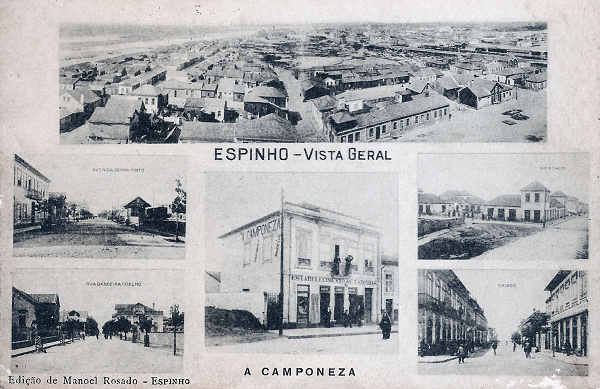 SN - Portugal. Espinho - Postal publicit�rio da Camponeza - Editor Manoel Rosado - Dim.  140x90 mm - Col. M. Chaby.