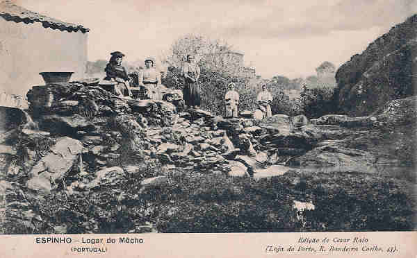 SN - Portugal. Espinho. Logar do M�cho- Ed. C�sar Raio - Dim. 14x9 cm. - Col. M. Chaby