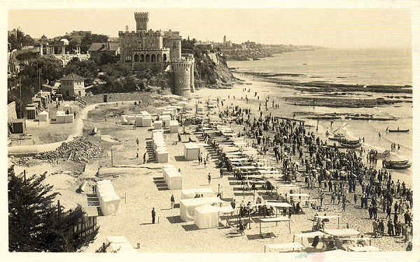 S/N - Carimbo da Tabacaria do Parque - Estoril - (Datado de 1925) - Dimens�es: 13,5x8,5 cm. - Col. Vieira Pinto.