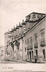 N� 17 - Fachada do Convento de Santa Clara - Edi��o Alberto Malva, Rua de S. Juli�o, 41, Lisboa - Dim. 139x90 mm - Col. A. Monge da Silva (cerca de 1909)