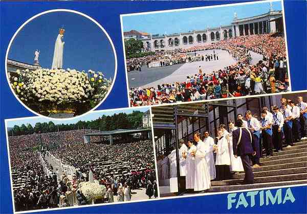 N.� 524 - F�TIMA Souvenir - Edi��o Miss�es Consolata, Apart. 5  2496 F�tima Codex - S/D - Dimens�es: 14,8x10,3 cm. - Col. Manuel B�ia.