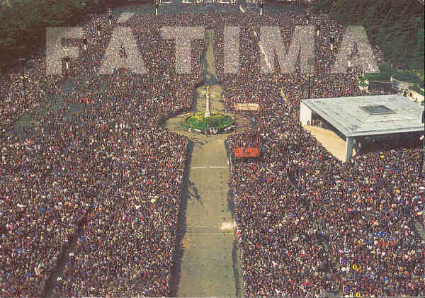 N.� F 1.341 - F�TIMA Santu�rio de F�tima - Edi��o FORWAYS, LD�, Tel. 219310882 - S/D - Dimens�es: 14,9x10,5 cm. - Col. Manuel e F�tima B�ia.