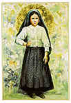 N.� 616 - F�TIMA (Portugal) Jacinta Marto - Ed. Miss�es Consolata. Apartado,5 2496 - F�TIMA, Codex. PORTUGAL - S/D Dim. 10,5x15 cm.  - Col. Manuel e F�tima B�ia (2009).