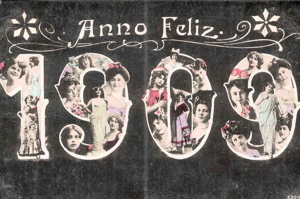 N.� 33050 - Sem elementos (1908) - Dimens�es: 13,5x8,7 cm - Colec��o Henrique Neves