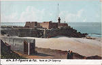 N� 1074 - Forte de Sta Catharina - Editor B. P. - Dim. 139x89 mm - Col. A. Monge da Silva (cerca de 1905)