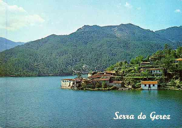 N.� 197 - (PORTUGAL) Serra do Ger�s. Um aspecto da albufeira da barragem da Cani�ada - Edi��es LUSOCOLOR, Arcos de Valdevez - S/D - Dimens�es: 14,9x10,4 cm. - Col. HJCO