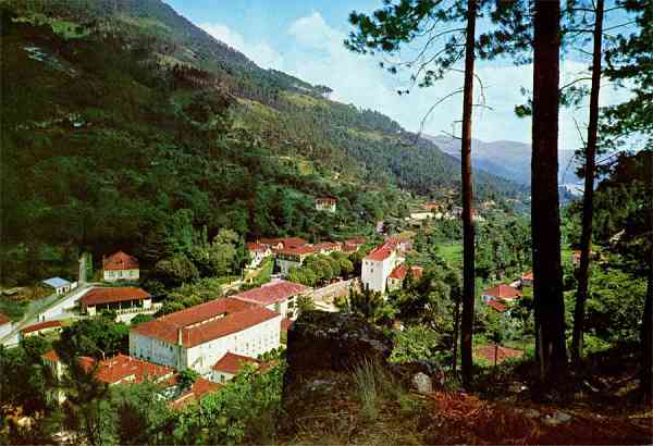 N.� 27 - GER�S Vista da povoa��o - Edi��o da Junta de Turismo - S/D - Dimens�es: 15,1x10,4 cm. - Col. Manuel B�ia.