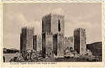 SN - Guimar�is - Castelo Seculo X (vista tirada de Oeste) - Edi��o de L. Oliveira & C� - Made in Germany - SD - Dim. 9x14 cm - Col. Jaime da Silva (Circulado em 1944)