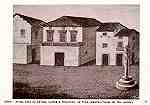 N.� 24 - LEIRIA Antiga Casa da C�mara, Cadeia e Pelourinho na Pra�a (Desenho talvez de Tito Larcher) - Editor: Comissao Cultural das Obras sociais do Pessoal da C�mara Municipal de Leiria - Dimens�es: 14x10 cm. - Col. R. Gaspar.