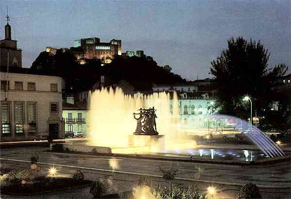 N.� 1317 - LEIRIA-Portugal Fonte Luminosa - Edi��o FISA - S/D - Dimens�es: 15x10 cm. Col. R. Gaspar.