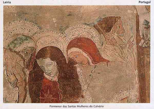 S/N - LEIRIA-Portugal Igreja de S. Francisco. Pormenor das Santas Mulheres do Calv�rio - Editor: Fotografia de Ant�nio Sequeira. Imagens gratuitamente cedidas pela RTL.F - S/D - Dimens�es: 16x11 cm. - Col. R. Gaspar.