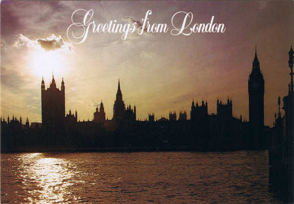 N.� A6 - LONDON - Houses of Parliament - Ed. Thomas & Benacci Ltd. LONDON - Tel.(01)4032835 Printed in Italy RIALTO - SD - Dim. 14,8x10,3 cm - Col. Manuel B�ia (1986)