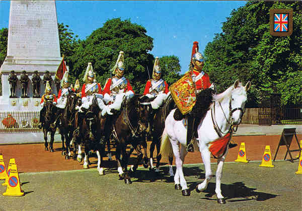 N.� 65 - LONDON. The Life Guards Parade - Ed. FISA-Great Britain-LONDON Golden Shield Palaudarias, 26 Barcelona - Printed in Spain - SD - Dim. 14,8x10,3 cm - Col. Manuel B�ia (1986)