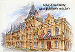 E 610-1 - LUXEMBOURG - Le Palais Grand-Ducal - Ed. Cocart 1992 - Dimens�es: 15x10,5 cm. - Col. M�rio F. Silva.