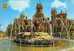 N� 41 - MADRID.  La Cibeles y Palacio de Comunicaciones - Ed. L. DOMINGUEZ - Tel�fono 447 82 75 - MADRID. ESCUDO DE ORO FISA I.G. - Palaudarias,26 - Barcelona - Printed in Spain - SD - Dim. 14,8x10,3 cm - Col. Manuel B�ia (1984)