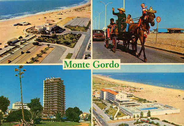 N.� 149 - MONTE GORDO Algarve Portugal - Edi��o Francisco M�s, Ld� - S/D - Dimens�es: 14,9x10,3 cm. - Col. Gra�a Maia