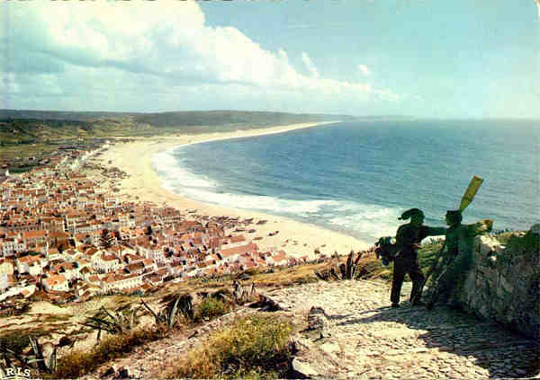 N.� F-348 - NAZAR� Vista parcial - Edi��o IBEREX, Lisboa  - S/D - Dimens�es: 15x10,5 cm. - Col. HJCO (1966)