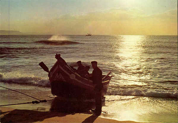 N.� 125 - NAZAR� Vida do mar - Colec��o Arte e Turismo - S/D - Dimens�es: 15x10,5 cm. - Col. HJCO (Circulado em 1970)