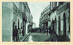 N� 7 - OLH�O. Rua do Comercio - Edi��o de Souza & Ventura Lda, Olh�o - Dim. 14x9 cm - Col. A. Monge da Silva (1920)