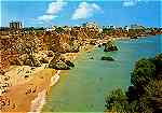N.� 967 - ALGARVE PORTUGAL Praia da Rocha - Edi��o Centro de Caridade "Nossa Senhora do Perp�tuo Socorro" Porto - S/D - Dimens�es: 14,9x10,2 cm. - Col. Gra�a Maia