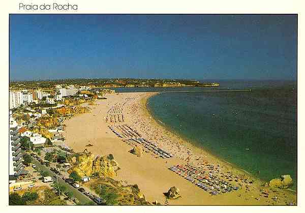N.� ALG 32 - Portim�o-Praia da Rocha - Edi��o SoFoto - S/D - Dimens�es: 14,8x10,4 cm. - Col. Gra�a Maia