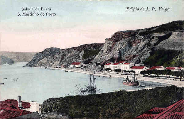 S/N - Portugal-S Martinho Porto Sahida da Barra - Editor J.P.Veiga - Dimens�es: 14x9 cm. - Col. Miguel Chaby