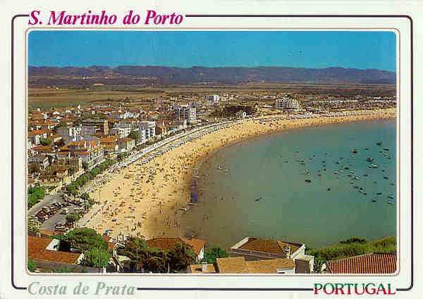 N� 442 - S. Martinho do Porto - Edi��es Artemcor - SD - Circulado em 1990 - Dim. 14,9x10,4 cm - Col. M. Soares Lopes.