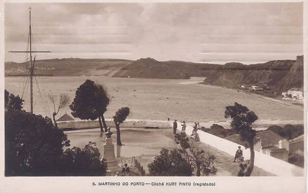 SN - Portugal. S. Martinho do Porto - Clich� Kurt Pinto - Dim 9x14 cm - SD - Col. Miguel Chaby